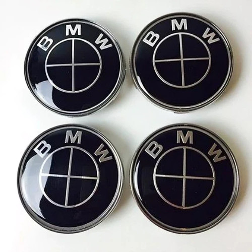 Set bmw wheel centre caps - of,