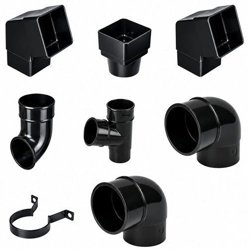 68mm round downpipe fittings - downpipe,