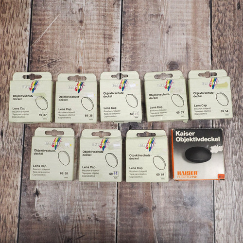 Kaiser lens cap sizes - lens,