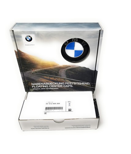 Bmw genuine floating - caps, 68mm