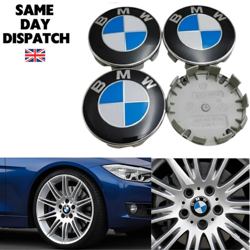 Set bmw wheel centre - of, caps