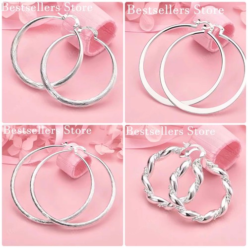 925 sterling silver - sterling, hoop