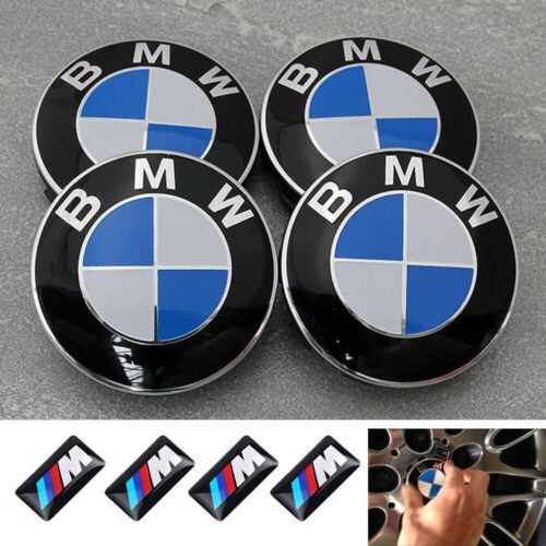 Set bmw wheel centre 4 - bmw, +