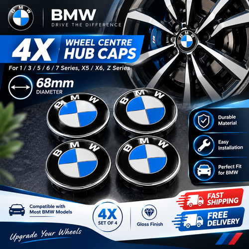 Bmw alloy blue wheel - 4x,