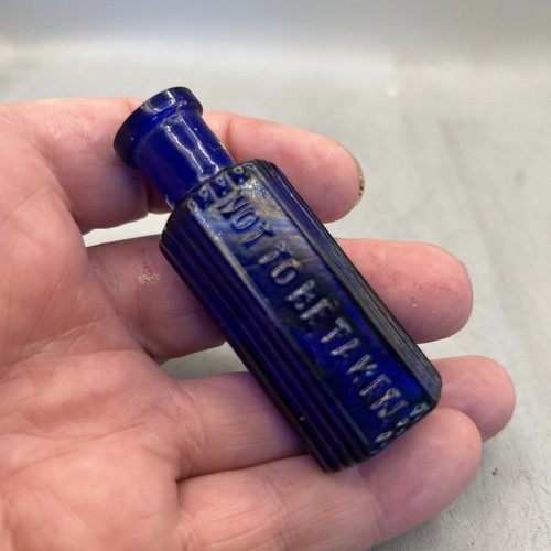 Tall cobalt blue genuine - 68, mm