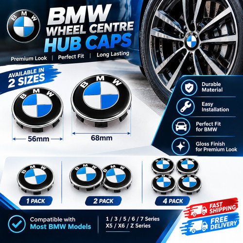 Set for bmw wheel centre - set, of